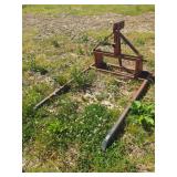 Three-Point Hitch Bale Spear Attachment