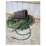 Swan Soft-Supple Garden Hoses with Plastic Bucket