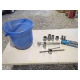 Socket Wrench Set with Ratchet and Extensions