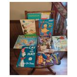 Collection of Seven Children's Hardcover and Softcover Books