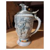 1992 Avon Winner's Circle Ceramic Stein