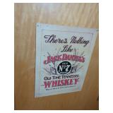 Jack Daniel's Old No. 7 Brand Metal Advertising Sign