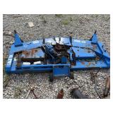 Blue 6-Foot Finish Mower Deck