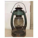 Dietz Blue Grass Air Pilot Lantern with Belknap Hardware Embossing