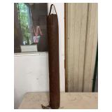 Three Foot Tall Corrugated Metal Chimney Flue Sweep