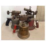 Clayton & Lambert Mfg. Co. Blow Torch Grouping