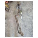 CM Hoist 1 1/2 Ton Lever Chain Hoist