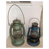 Dietz Little Wizard and Emcotz S.A. Monterrey Mex Lanterns