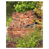 Red Clay Cored Bricks Stack
