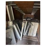 Architectural Salvage Inventory Including Windows and Structural Metals
