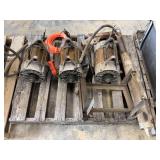 Industrial Washer Motors and Associated Hardware