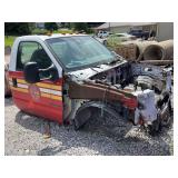 2000 Ford F-350 Crew Cab Chassis Partial Cab and Frame Section