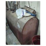 Graco Quiet Fire-Ball Air-Powered Pump Mounted on Steel Storage Tank