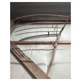 Wooden Grain Cradle Scythe