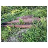 Industrial Steel Pipes and Structural Beams