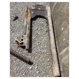 Industrial Heavy Machinery Cast Iron Components and Gear Rack Assembly