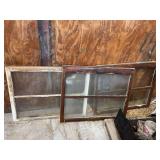 Wooden Multi-Pane Windows with Hardware
