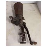 Cast Iron Hand-Crank Grain Mill with Table Clamp