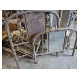 Industrial Metal Twin Size Bed Frame Only