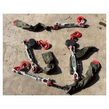 Peck & Hale Shock Mitigator Tie-Down Assemblies with Turnbuckles and Hooks