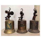 Three Assorted Metal Blow Torches Including Montgomery Wards and Craftsman Brands