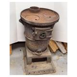 Cast Iron Pot Belly Stove Number 328