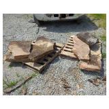 Natural Stone Flagstone Pavers on Pallets