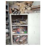 Industrial Storage Cabinet and Boxed Hardware Inventory