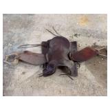 Western Leather Saddle with Maker