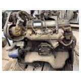 Ford 460 Motor Engine with Associated Wiring and Components