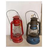Dietz Junior and Little Wizard Kerosene Lanterns