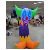 7 1/2 FT CLOWN AIRBLOWN INFLATABLE LIGHTS UP