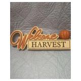 WELCOME HARVEST SIGN NEW FROM HOBBY LOBBY