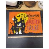HALLOWEEN RUG- MEAS.- 23.5 x 17.5-