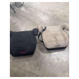 TWO HARMONY CAR BOOSTER SEATS.