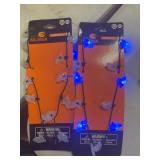 TWO LIGHT UP NECKLACES