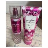 BATH AND BODY FRAGRANCE MIST AND BODY CREAM