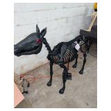 5 1/2 FT LED SKELETON PONY