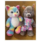 TWO BUILD A BEAR STUFFED ANIMALS