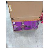 12 1/2 FT GIANT SIZED COLOR CHANGING INFERNO DEADWOOD SKELETON WITH LCD LIFE EYES