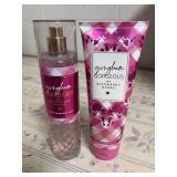 BATH AND BODY WORKS FRAGRANCE MIST AND BODY CREAM LOTION