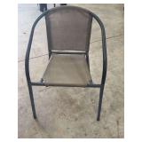 METAL CHAIR WITH NYLON FABRIC