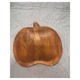 WOOD PUMPKIN BOWL