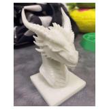 GLOW IN THE DARK DRAGON BUST.