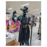 7 FT ANIMATED LED PLAGUE DOCTOR