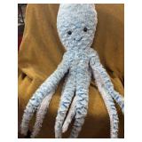 LARGE STUFFED OCTOPUS WITH SPARKLING LEGS AND EYES