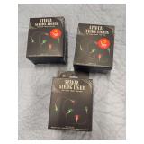 3 SPIDER STRING LIGHTS NIB