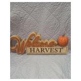 WELCOME HARVEST SIGN NEW FROM HOBBY LOBBY