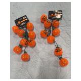 2 JUMBO PUMKIN NECKLACE
