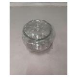 NEW GLASS PUMPKIN BOWL